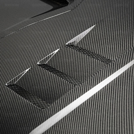 Seibon - Seibon 17 - 18 Honda Civic Type - R TS - Style Carbon Fiber Hood