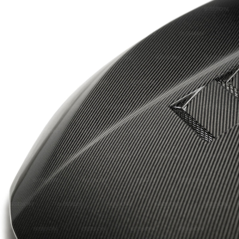 Seibon - Seibon 17 - 18 Honda Civic Type - R TS - Style Carbon Fiber Hood
