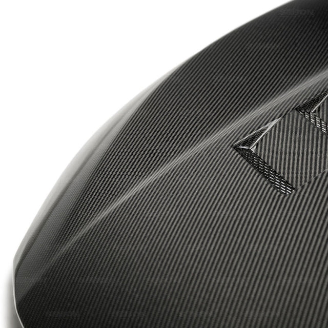 Seibon - Seibon 17 - 18 Honda Civic Type - R TS - Style Carbon Fiber Hood