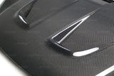 Seibon - Seibon 2016 - 2020 Honda Civic Coupe/Sedan/Hatchback MR - Style Carbon Fiber Hood