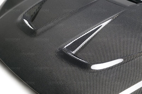 Seibon - Seibon 2016 - 2020 Honda Civic Coupe/Sedan/Hatchback MR - Style Carbon Fiber Hood