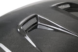 Seibon - Seibon 2016 - 2020 Honda Civic Coupe/Sedan/Hatchback MR - Style Carbon Fiber Hood