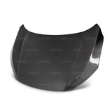Seibon - Seibon 2016 - 2020 Honda Civic Coupe/Sedan/Hatchback OEM Style Carbon Fiber Hood