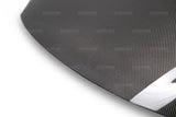 Seibon - Seibon 2016 - 2020 Honda Civic Coupe/Sedan/Hatchback OEM Style Carbon Fiber Hood