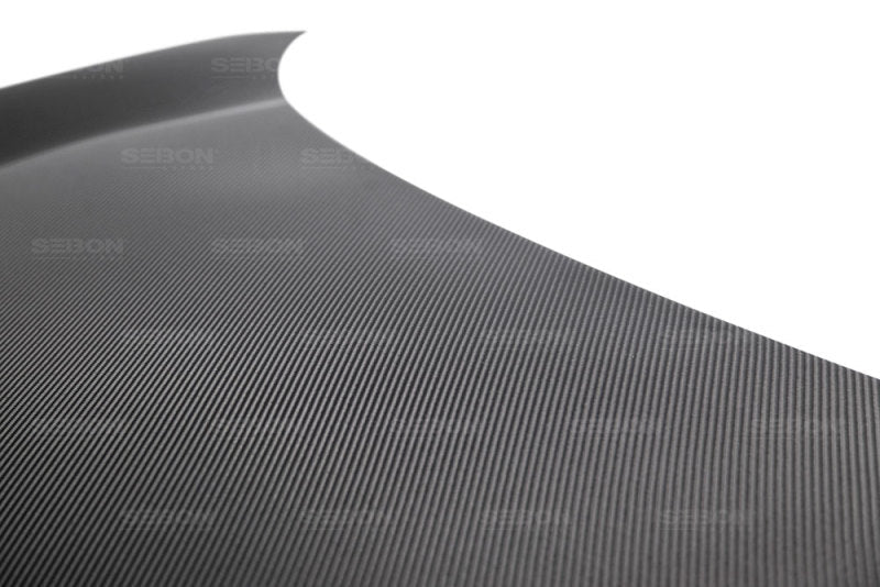 Seibon - Seibon 2016 - 2020 Honda Civic Coupe/Sedan/Hatchback OEM Style Carbon Fiber Hood