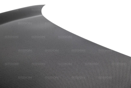 Seibon - Seibon 2016 - 2020 Honda Civic Coupe/Sedan/Hatchback OEM Style Carbon Fiber Hood
