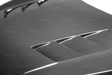 Seibon - Seibon 2016 - 2020 Honda Civic Coupe/Sedan/Hatchback TS - Style Carbon Fiber Hood