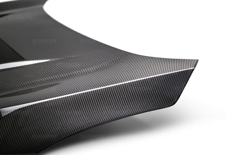 Seibon - Seibon 2016 - 2020 Honda Civic Coupe/Sedan/Hatchback VS - Style Carbon Fiber Hood