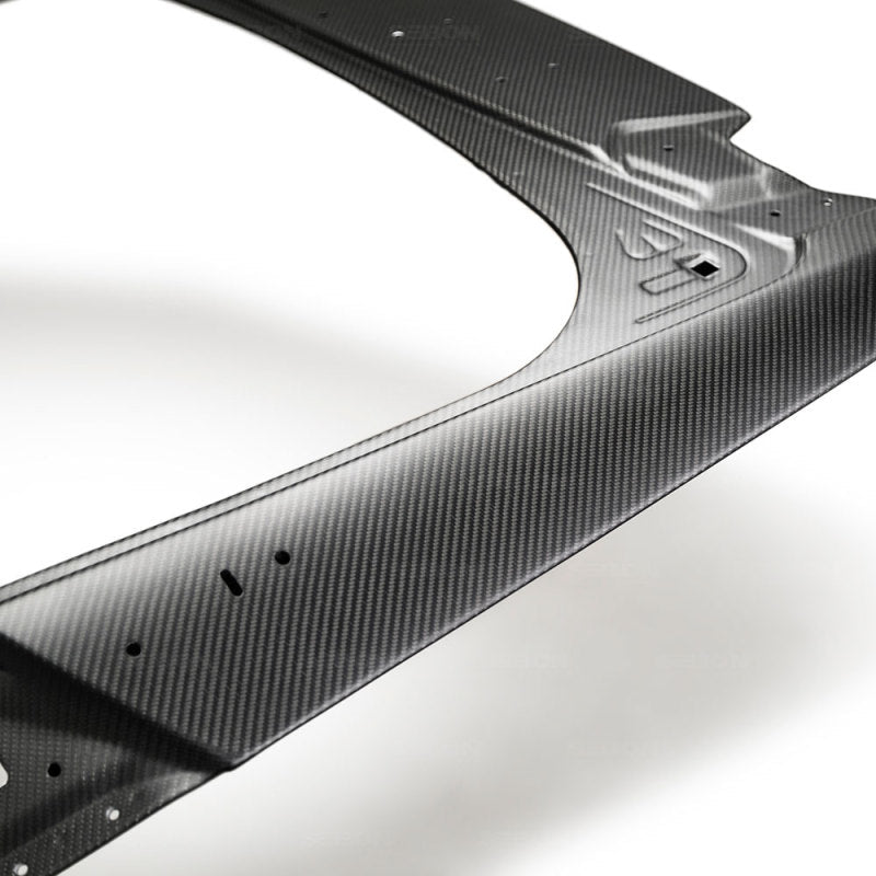 Seibon - Seibon 2017+ Honda Civic Type R Hatchback OEM Dry Carbon Fiber Trunk Lid