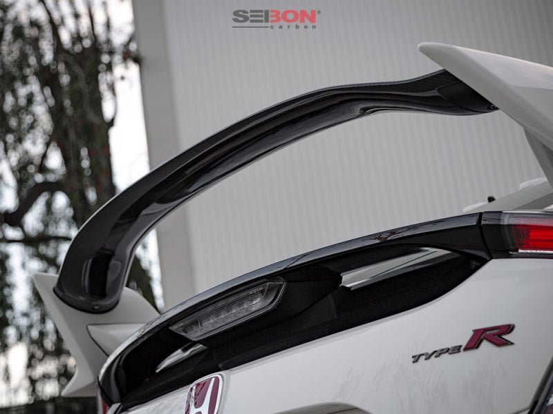Seibon - Seibon 2017 Honda Civic Type - R OE Carbon Fiber Rear Center Spoiler - Panda Motorworks