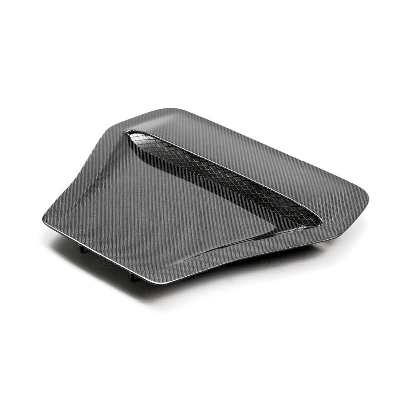 Seibon - Seibon 2017+ Honda Civic Type R OE - Style Carbon Fiber Hood Scoop