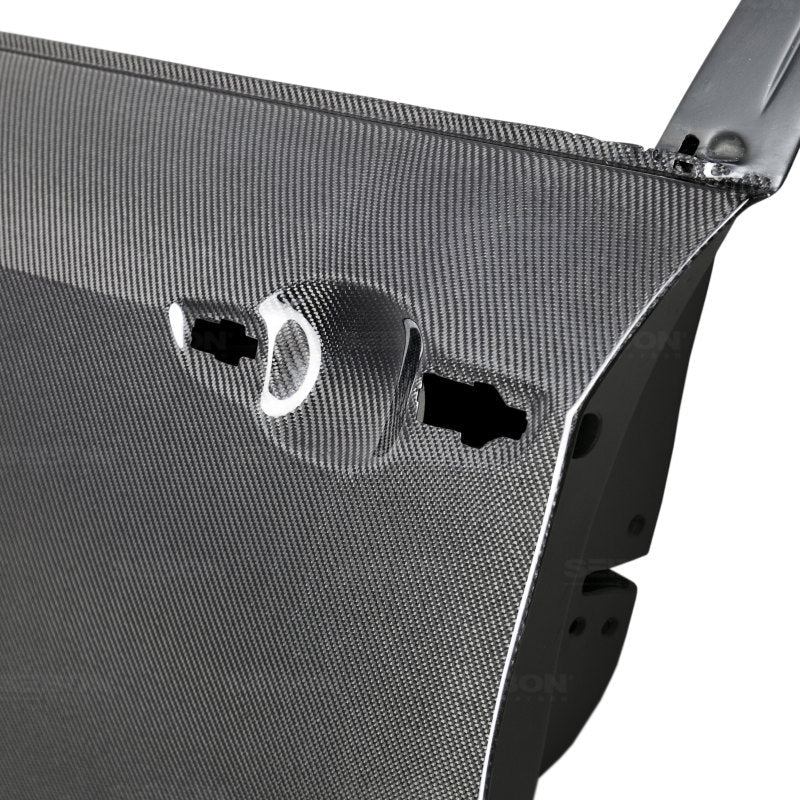 Seibon - Seibon 2017 Honda Civic Type - R OE Style Gloss Carbon Fiber Front Doors