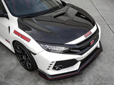 Seibon - Seibon 2017 Honda Civic Type R OEM Carbon Fiber Hood