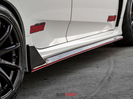 Seibon - Seibon 2017 Honda Civic Type R OEM Carbon Fiber Side Skirts