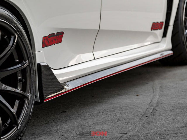 Seibon - Seibon 2017 Honda Civic Type R OEM Carbon Fiber Side Skirts