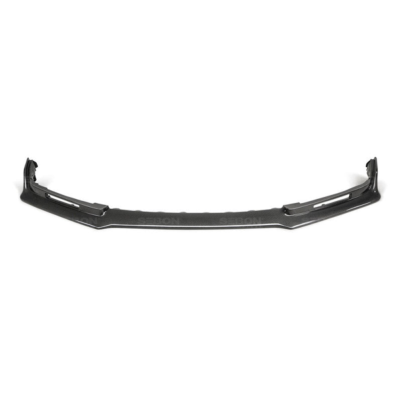 Seibon - Seibon 2017 Honda Civic Type - R TA - Style Gloss Carbon Fiber Front Bumper Lip