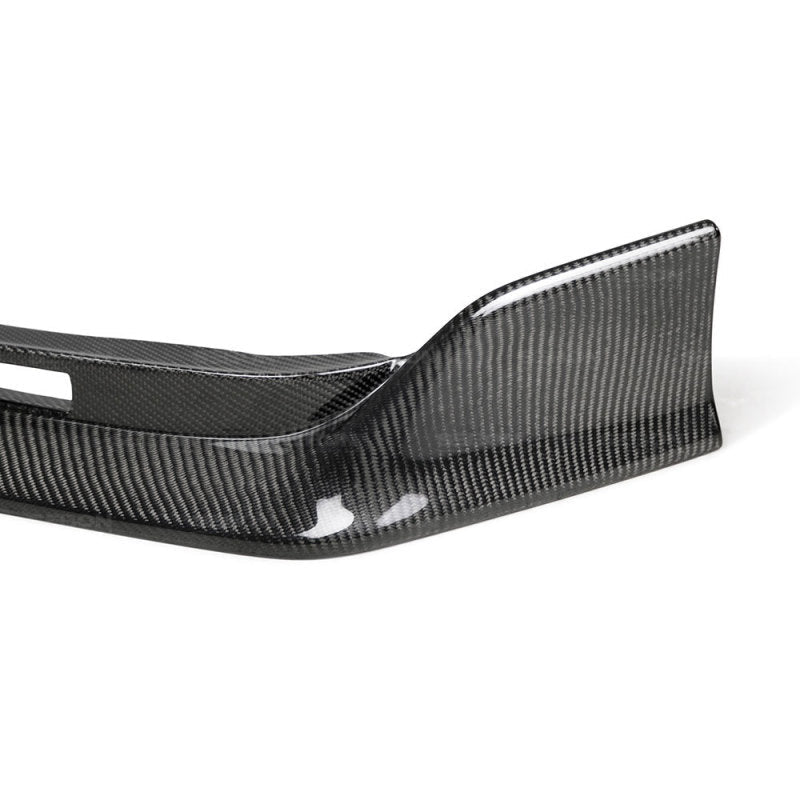 Seibon - Seibon 2017 Honda Civic Type - R TA - Style Gloss Carbon Fiber Front Bumper Lip