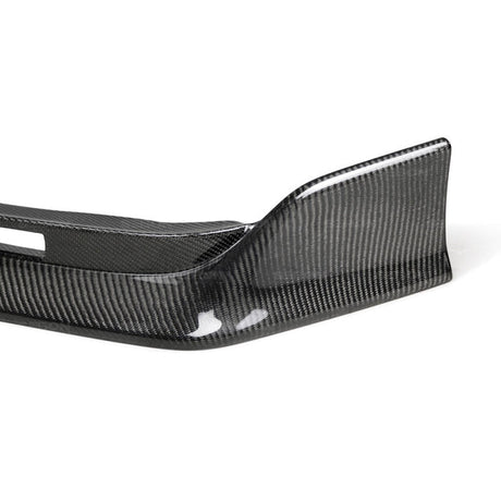 Seibon - Seibon 2017 Honda Civic Type - R TA - Style Gloss Carbon Fiber Front Bumper Lip