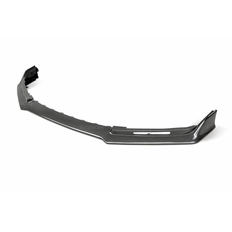 Seibon - Seibon 2017 Honda Civic Type - R TA - Style Gloss Carbon Fiber Front Bumper Lip