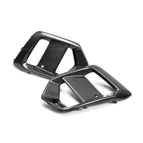 Seibon - Seibon CARBON FIBER FOG LIGHT SURROUND FOR 2016 - 2018 FORD FOCUS RS (Pair)