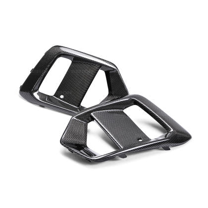 Seibon - Seibon CARBON FIBER FOG LIGHT SURROUND FOR 2016 - 2018 FORD FOCUS RS (Pair)