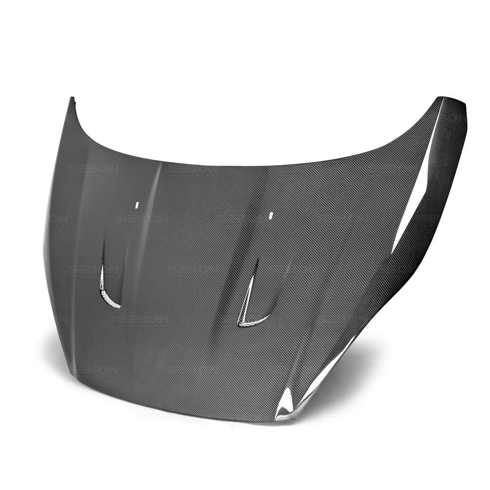 Seibon TM Style Carbon Fiber Hood for 2014+ Fiesta ST - Panda Motorworks - 1