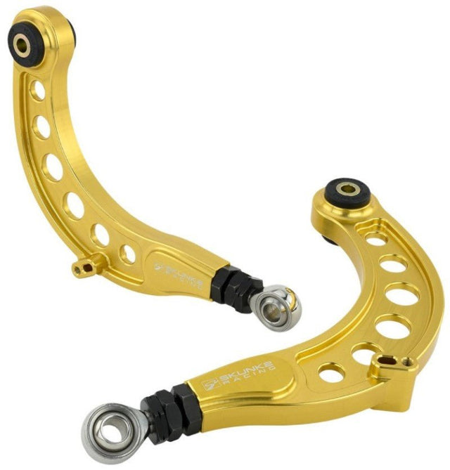 Skunk2 Racing - Skunk2 Pro Series 16 - 20 Honda Civic Gold Anodized Rear Camber Kit