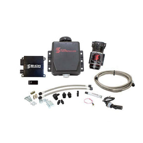 Snow Performance - Stage 2 Boost Cooler Forced Induction Progressive Engine Mount Water - Methanol Injection Kit (Stainless Steel Braided Line, 4AN Fittings) - Panda Motorworks