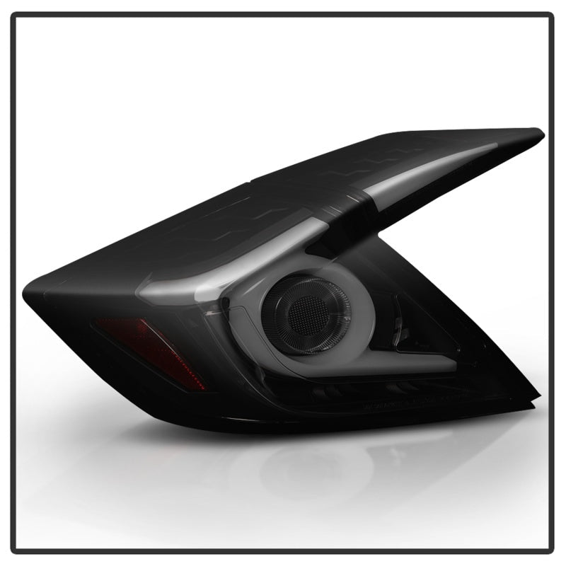 SPYDER - Spyder 16 - 18 Honda Civic 4 Door Light Bar LED Tail Lights - Black Smoke (ALT - YD - HC164D - LB - BSM) - Panda Motorworks
