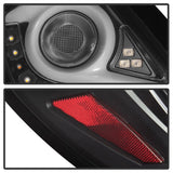 SPYDER - Spyder 16 - 19 Honda Civic 4 Door Light Bar LED Tail Lights - Black - ALT - YD - HC164D - LB - BK - Panda Motorworks