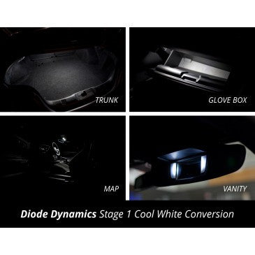 2015 Ford Mustang Interior LED Conversion Kit - Panda Motorworks - 2