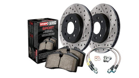 Stoptech - 14.5+ Focus ST StopTech Sport Axle Pack, Drilled & Slotted, Front