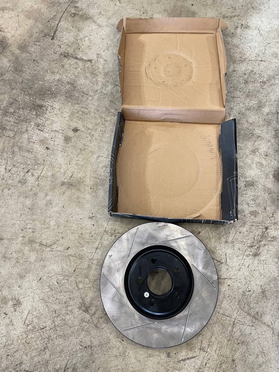 Stoptech - *OPEN BOX* StopTech Slotted Sport Brake Rotor (Front Pair)