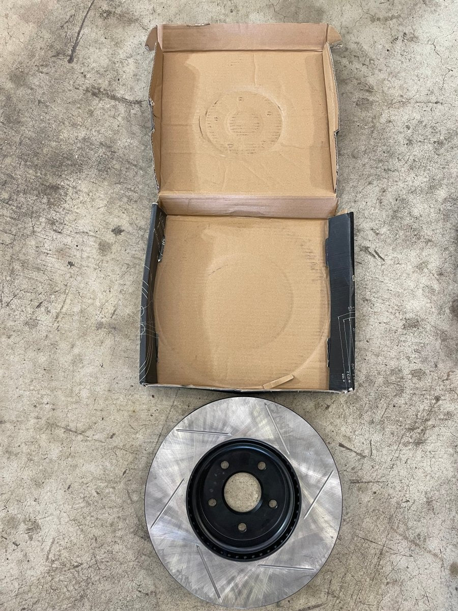 Stoptech - *OPEN BOX* StopTech Slotted Sport Brake Rotor (Front Pair)