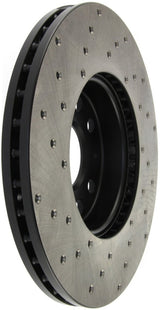Stoptech - StopTech 05 - 10 VW Jetta (Exc Wagon) / 09 - 10 Jetta Wagon / 07 - 10 Rabbit Drilled Left Front Rotor - Panda Motorworks