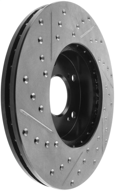 Stoptech - StopTech 06 - 08 Civic GX / 02 - 04 CR - V / 98 - 02 Honda Accord V6 / 03 - 07 Accord 4 cyl/V6 MT Slotted & D - Panda Motorworks