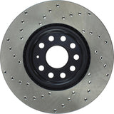 Stoptech - StopTech 06 - 13 Audi A3/08 - 09 TT / 06 - 09 VW GTI Mk V Cryo - Stop Left Front Drilled Rotor - Panda Motorworks