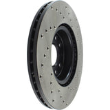 Stoptech - StopTech 06 - 13 Audi A3/08 - 09 TT / 06 - 09 VW GTI Mk V Cryo - Stop Right Front Drilled Rotor - Panda Motorworks