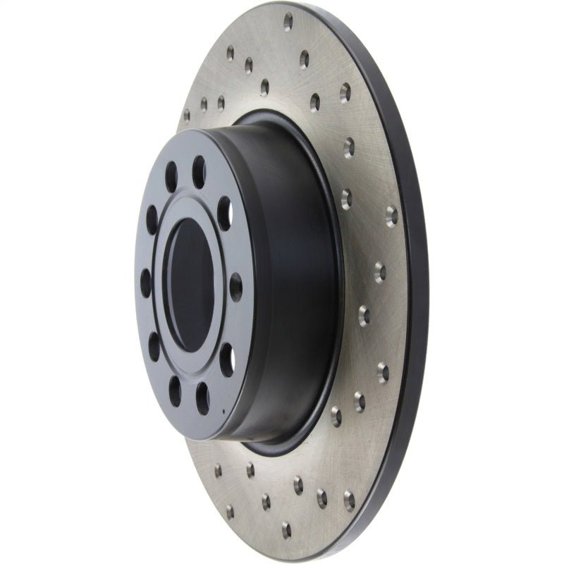 Stoptech - StopTech Drilled Cryo Sport Brake Rotor Rear Left 12 - 13 Volkswagen Beetle - Panda Motorworks