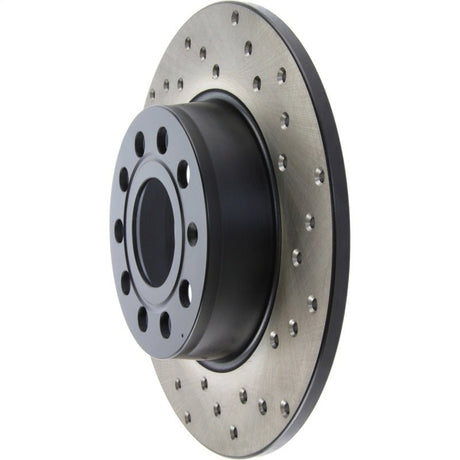Stoptech - StopTech Drilled Cryo Sport Brake Rotor Rear Left 12 - 13 Volkswagen Beetle - Panda Motorworks