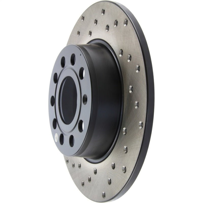 Stoptech - StopTech Drilled Cryo Sport Brake Rotor Rear Right 12 - 13 Volkswagen Beetle - Panda Motorworks