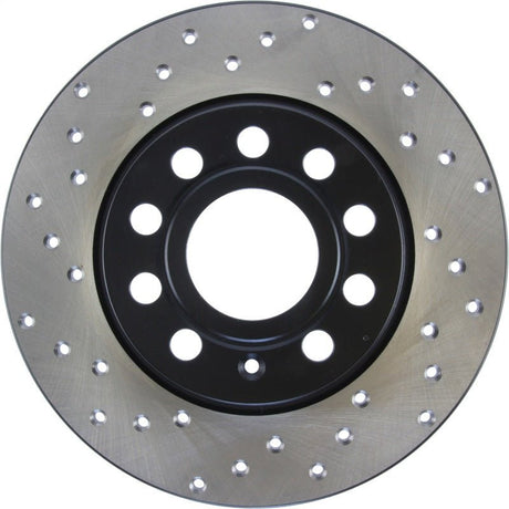 Stoptech - StopTech Drilled Cryo Sport Brake Rotor Rear Right 12 - 13 Volkswagen Beetle - Panda Motorworks