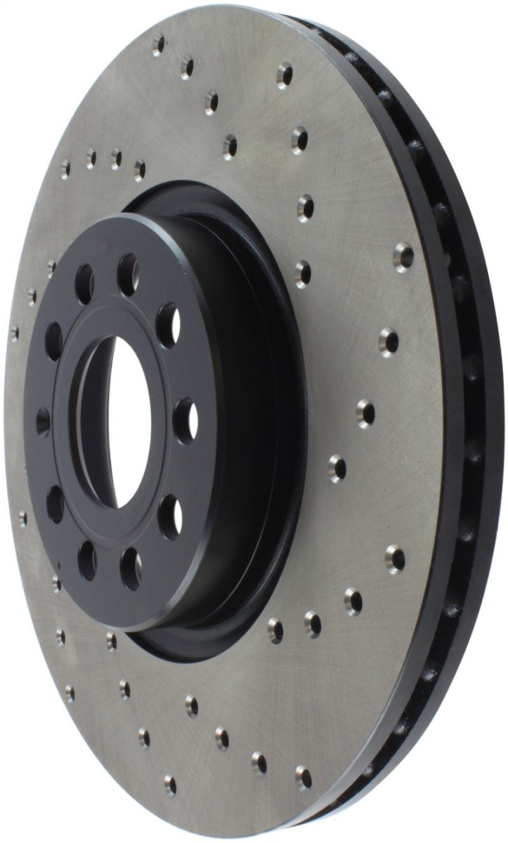 Stoptech - StopTech Drilled Sport Brake Rotor - Panda Motorworks