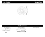 Stoptech - StopTech Drilled Sport Brake Rotor - Panda Motorworks
