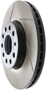 Stoptech - StopTech Power Slot 05 - 10 VW Jetta (except Wagon) Front Right Slotted Rotor - Panda Motorworks