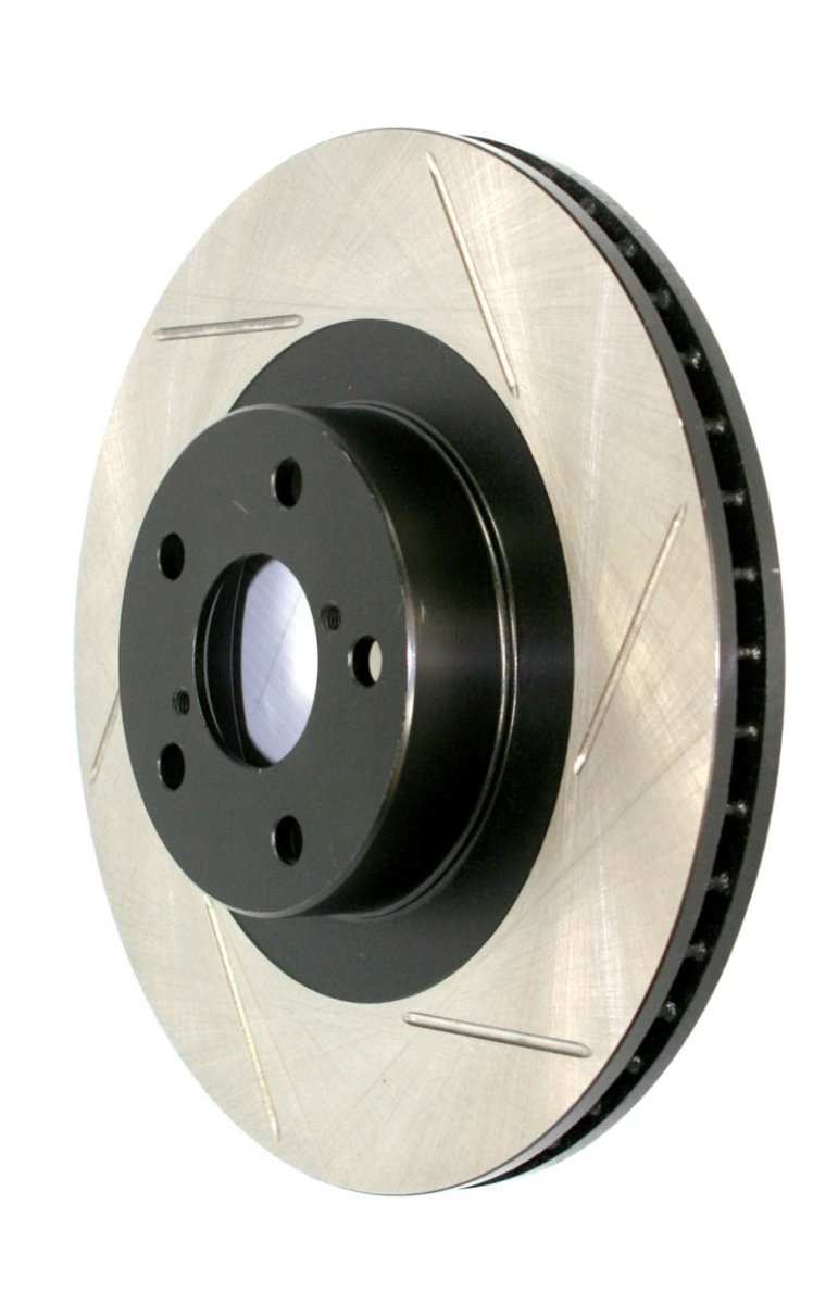 Stoptech - StopTech Power Slot Volkswagen GTI Rear Left Slotted Rotor