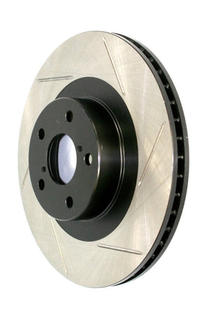 Stoptech - StopTech Power Slot Volkswagen GTI Rear Right Slotted Rotor