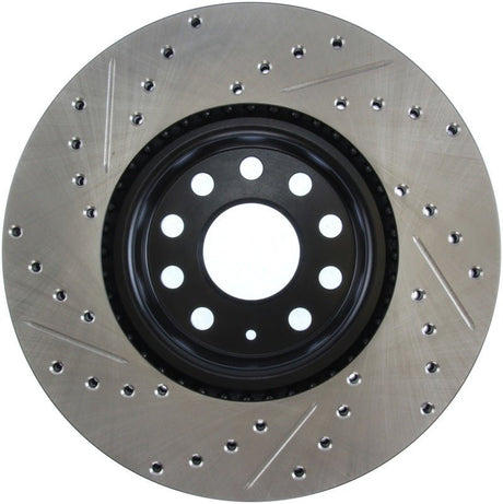 Stoptech - StopTech Slotted & Drilled Sport Brake Rotor - Panda Motorworks