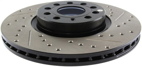 Stoptech - StopTech Slotted & Drilled Sport Brake Rotor - Panda Motorworks