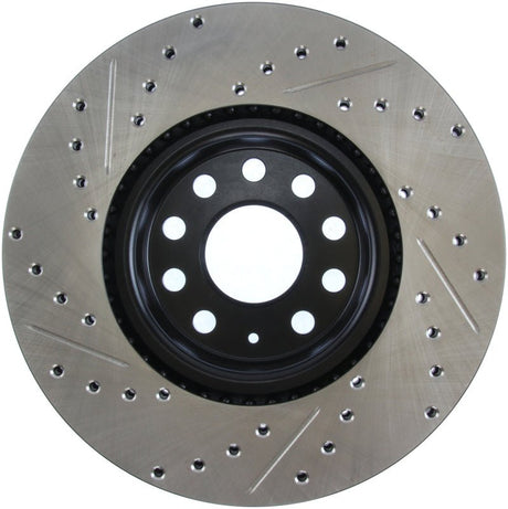 Stoptech - StopTech Slotted & Drilled Sport Brake Rotor - Panda Motorworks